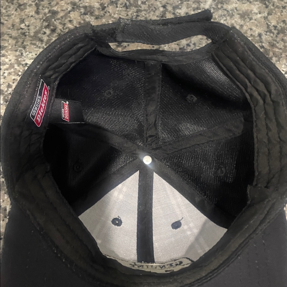 NWOT Dickies Genuine Tucker Cap - Black and White - One Size Fits All • Unisex - Picture 7 of 14